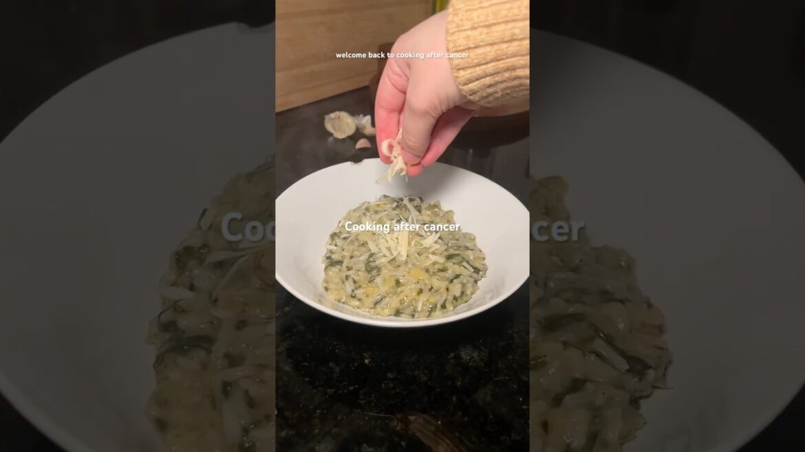 Cooking after #cancer : risotto