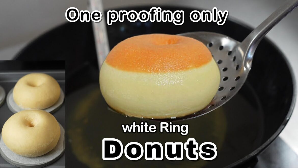 The Best White Ring Donuts Recipe. One proofing only. Soft, Fluffy & White Ring !! The Best White Ring Donuts Recipe. One proofing only. Soft, Fluffy & White Ring !!