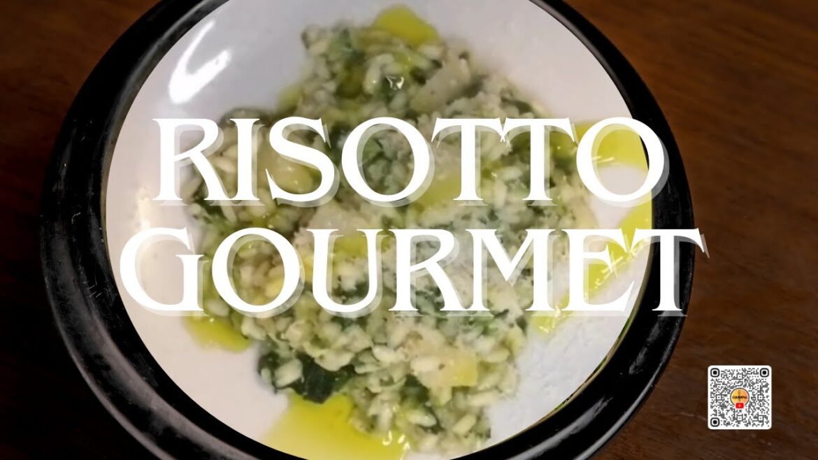 RISOTTO CON PERA, GORGONZOLA E CIME DI RAPA RISOTTO CON PERA, GORGONZOLA E CIME DI RAPA