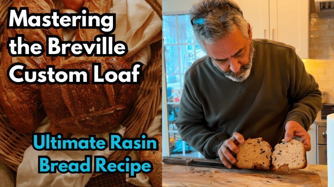Ultimate Raisin Bread Recipe with the Breville Custom Loaf | Easy Step by Step Guide for Dads!