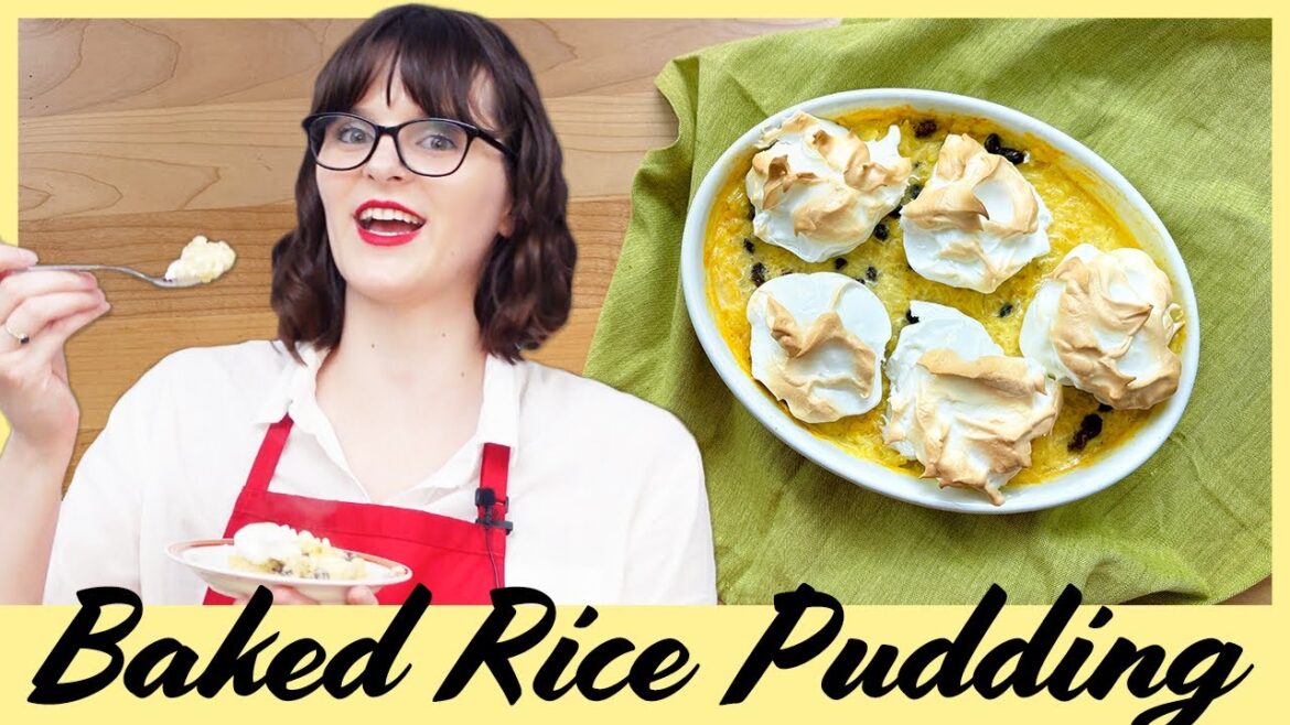 Baked Rice Pudding | Vintage Betty Crocker Recipes