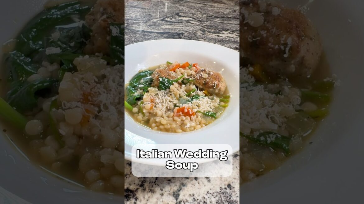 Italian Wedding Soup #souprecipe