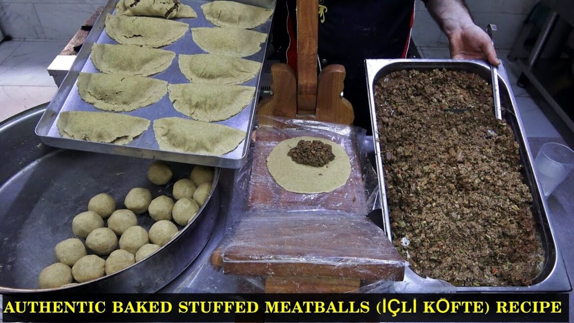 Authentic Baked Stuffed Meatballs (İcli Köfte) Recipe | Turkish Chef Ultimate Guide Authentic Baked Stuffed Meatballs (İcli Köfte) Recipe | Turkish Chef Ultimate Guide