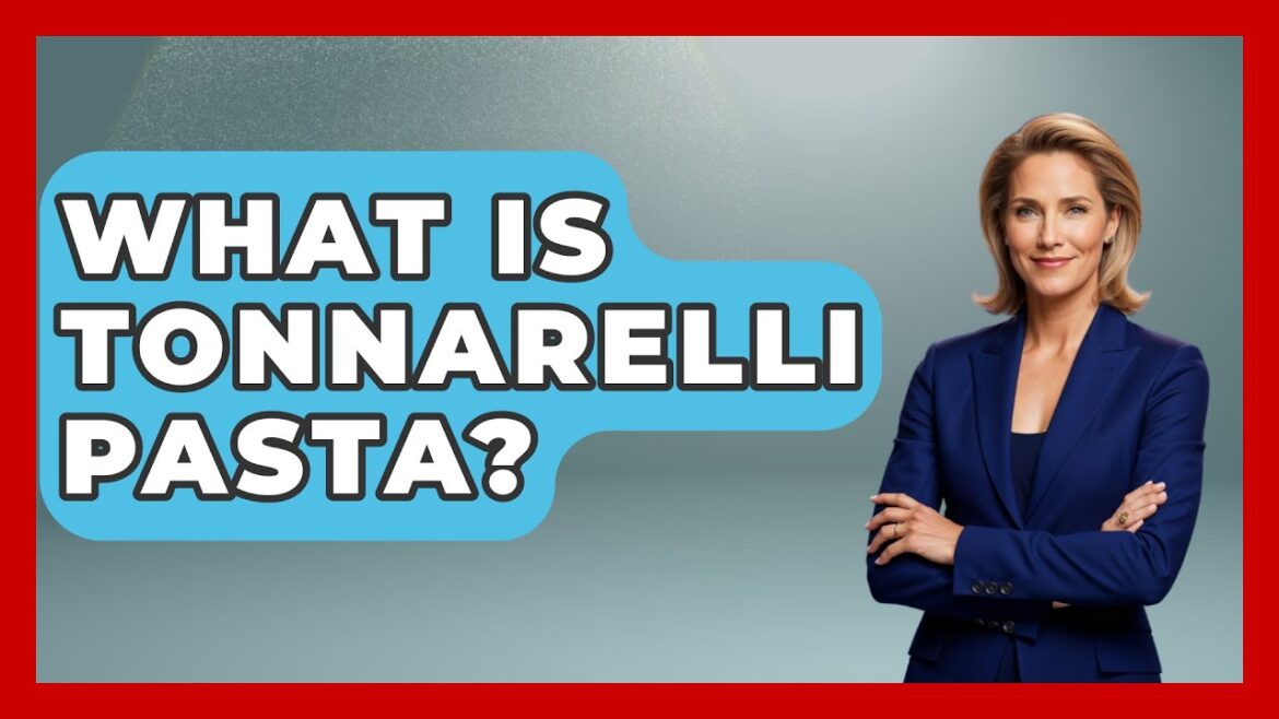 What Is Tonnarelli Pasta? - Story Of Italy