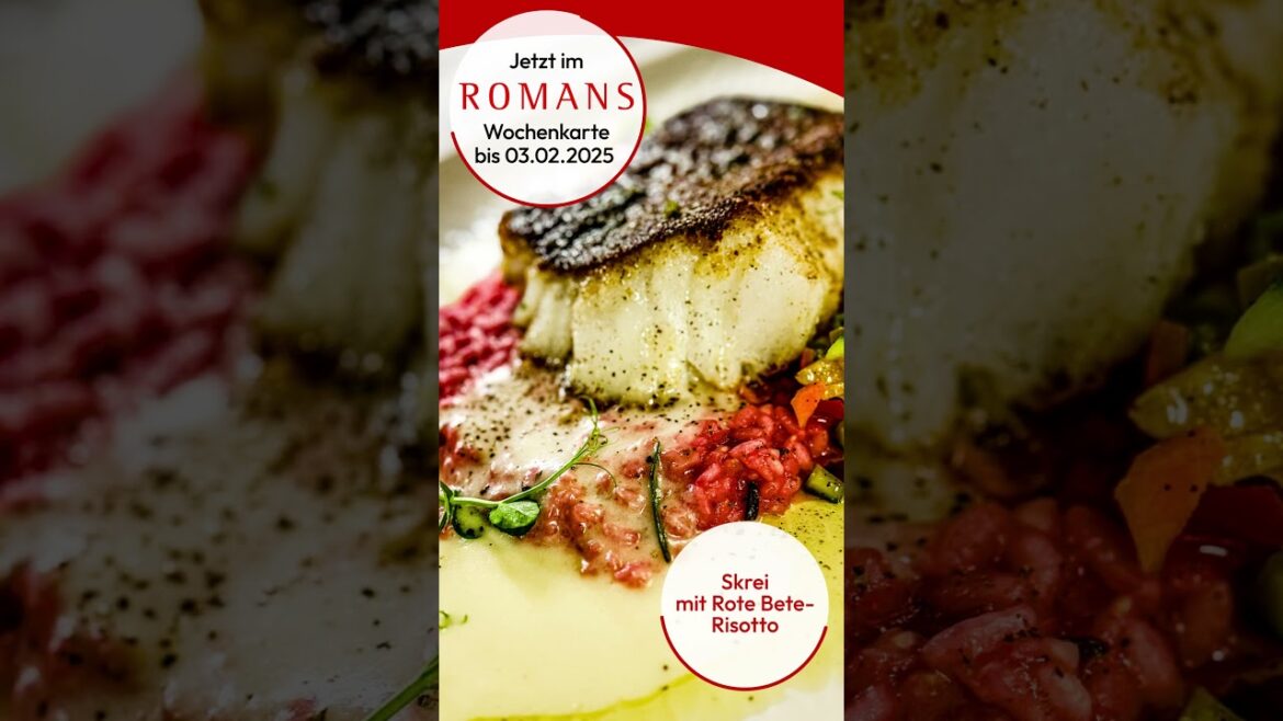 ROMANS Wochenkarte bis zum 03.02.2025 ROMANS Wochenkarte bis zum 03.02.2025