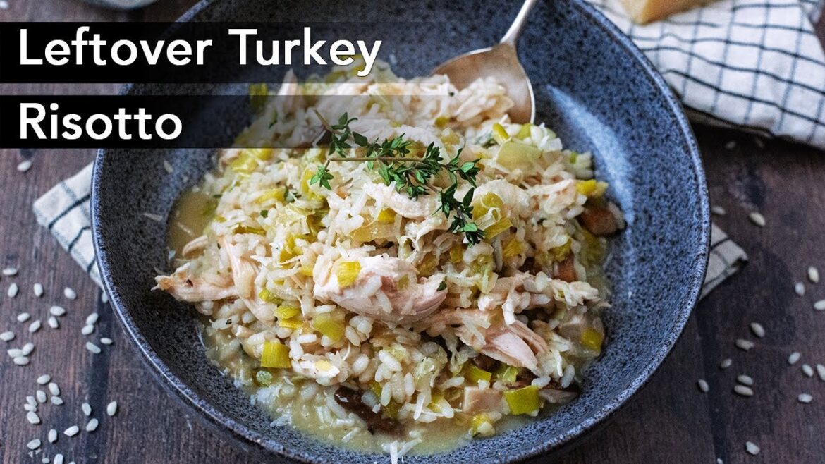 Delicious Leftovers Recipe – Leftover Turkey Risotto – Hungry Healthy Happy Delicious Leftovers Recipe - Leftover Turkey Risotto - Hungry Healthy Happy