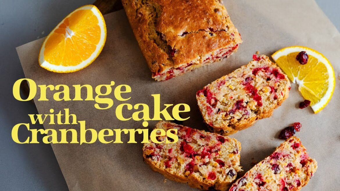 Discover the Delicious Vegan Cranberry Orange Loaf Cake Recipe