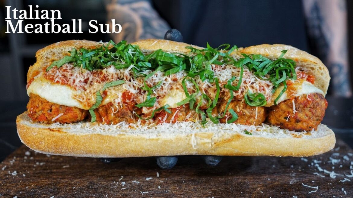 The Best Italian Meatball Sub Recipe Made At Home | Homemade Meatball Sandwich Recipe The Best Italian Meatball Sub Recipe Made At Home | Homemade Meatball Sandwich Recipe