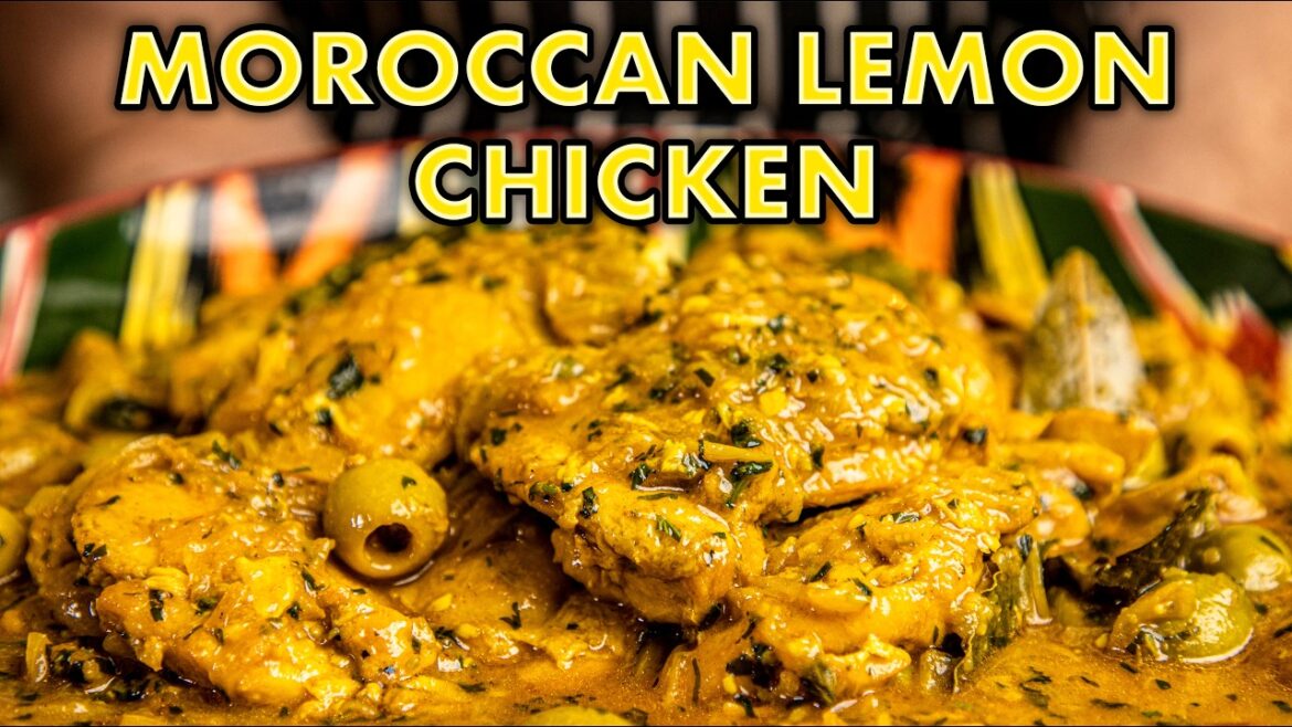 Moroccan Lemon Chicken Tagine - Ultimate North African Stew