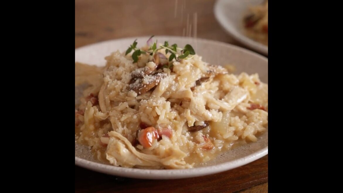 Leftover Turkey Risotto