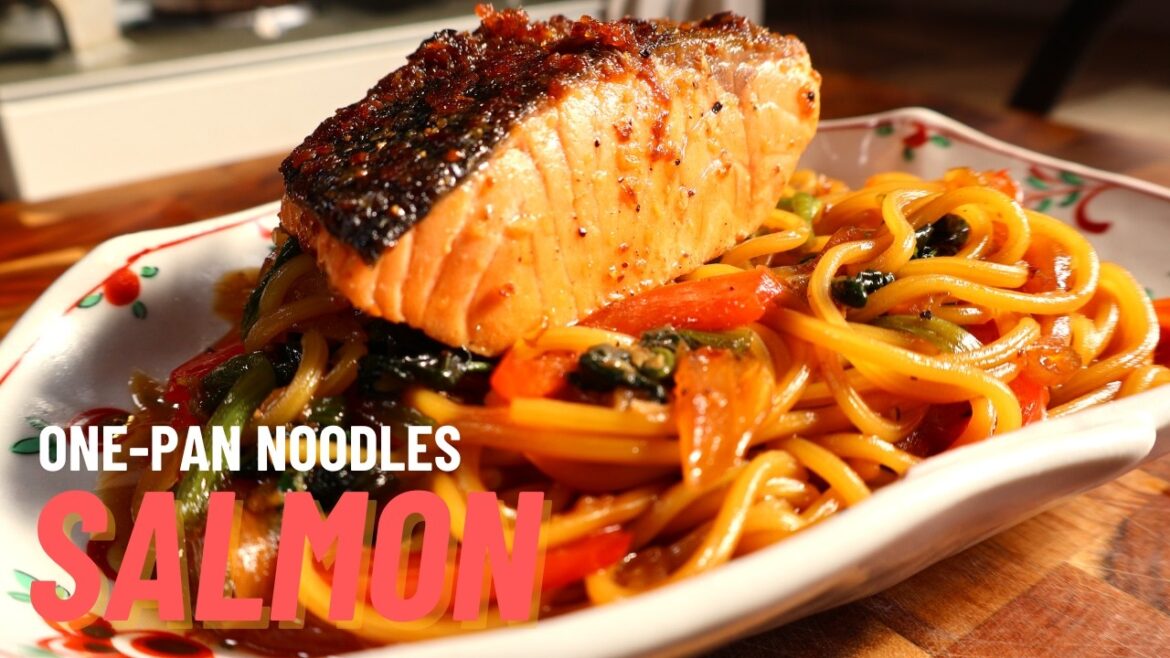 Easy Teriyaki Salmon Noodles – A Must-Try Recipe!