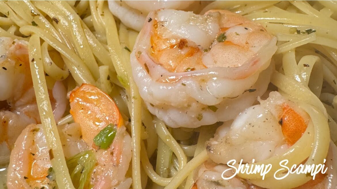 Shrimp Scampi | Pasta Recipes | Valentines Day Dinner Ideas | #casouthernbelle