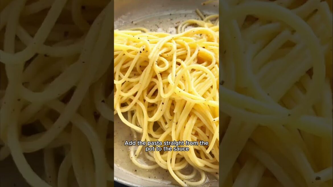 Authentic Cacio e Pepe Recipe Authentic Cacio e Pepe Recipe