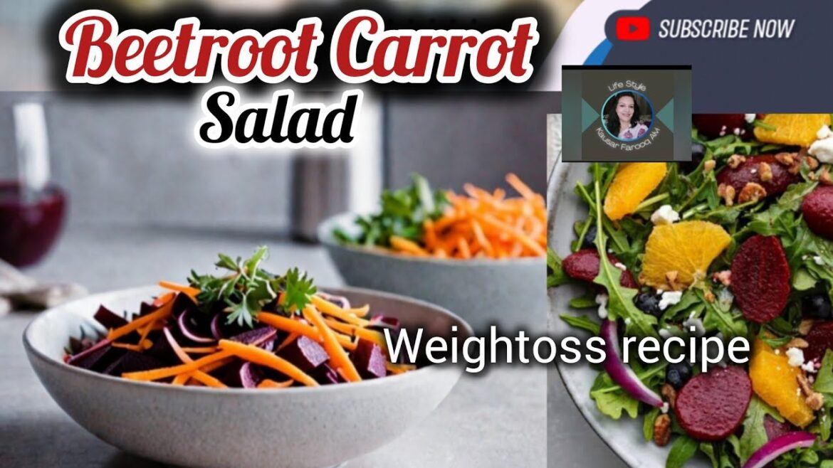 Beetroot & Carrot Salad | Healthy and Delicious Salad Recipe