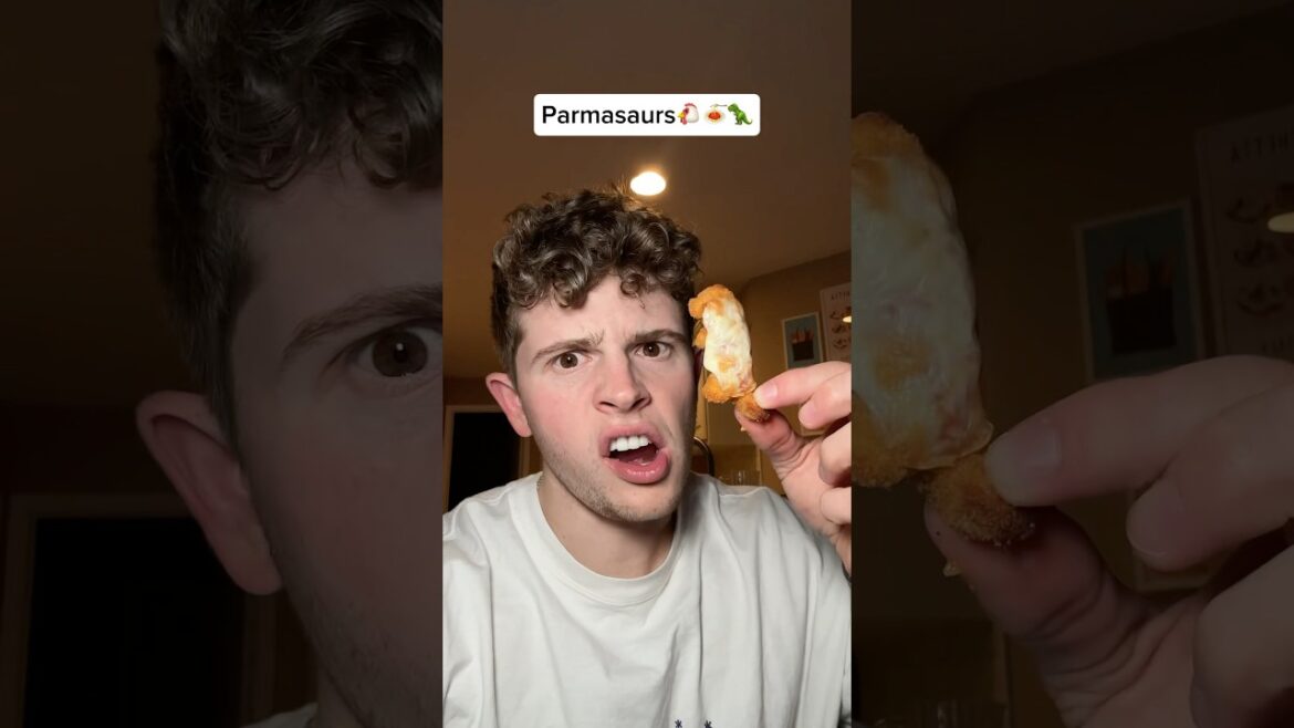 Making Dinosaur Shaped Chicken Parm!