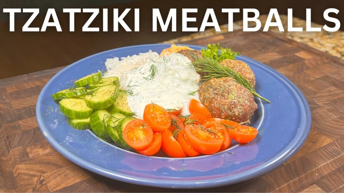 Tzatziki Meatballs – The Perfect Greek Dinner Tzatziki Meatballs - The Perfect Greek Dinner