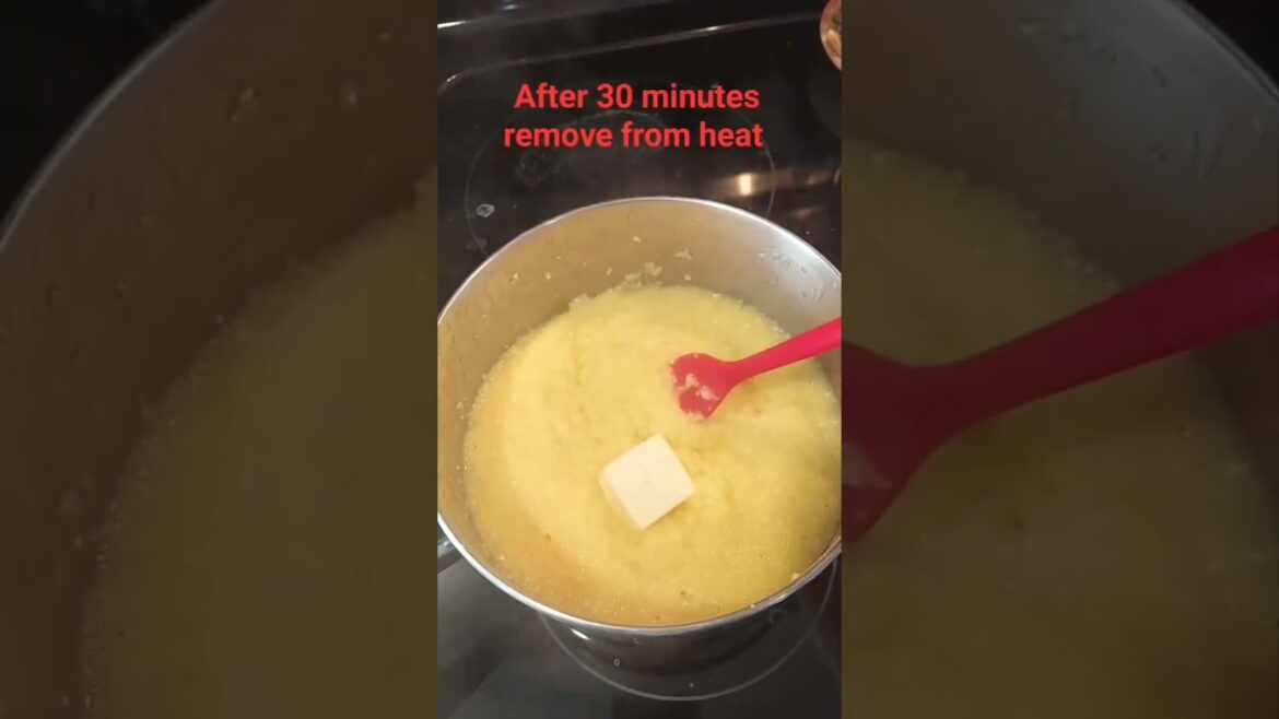 Easy Italian Style Creamy Polenta Easy Italian Style Creamy Polenta