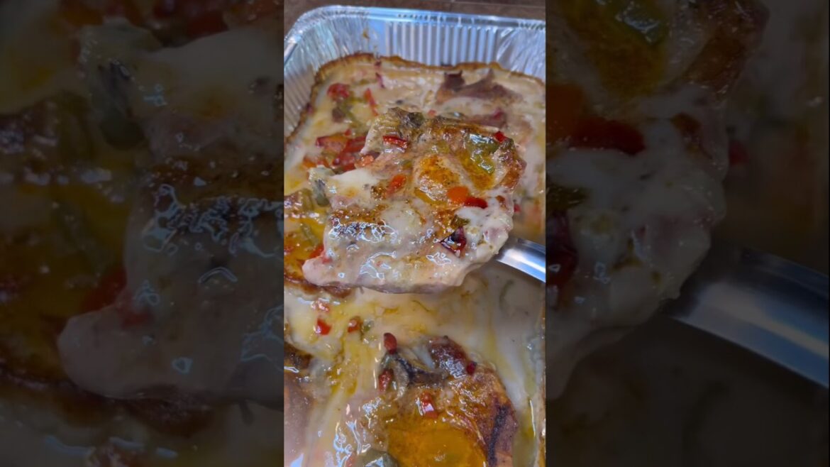 Baked Pork Chops w/ Gravy!! #tasty #gravy #cooking