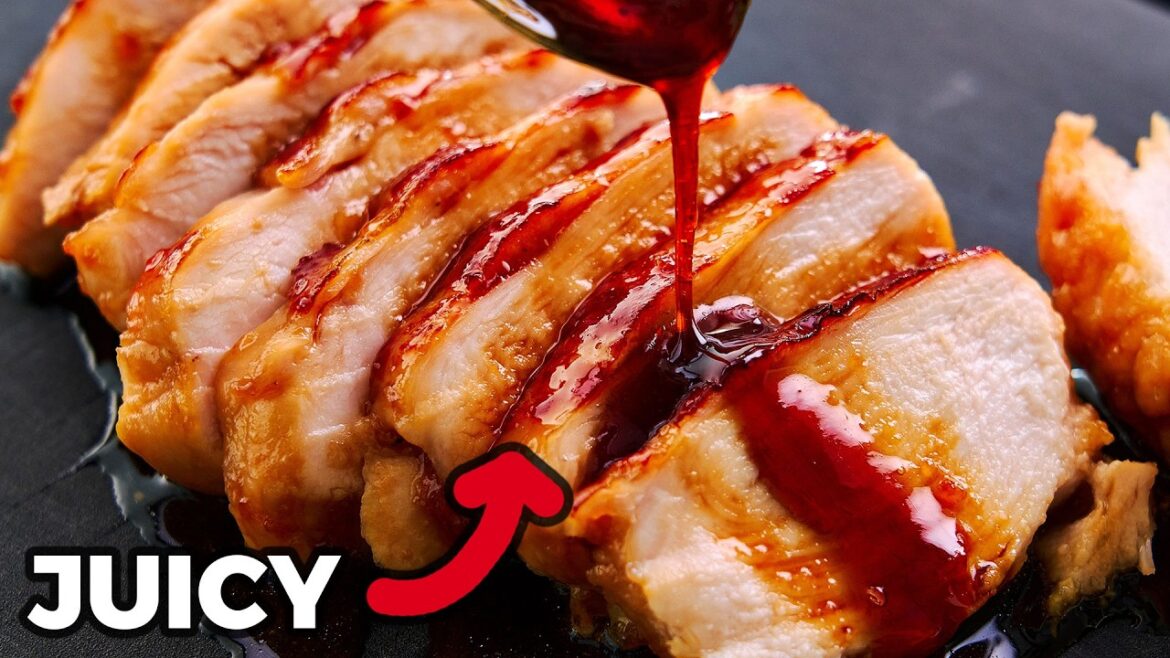 Juicy Chicken Breast with Honey Teriyaki Sauce Juicy Chicken Breast with Honey Teriyaki Sauce
