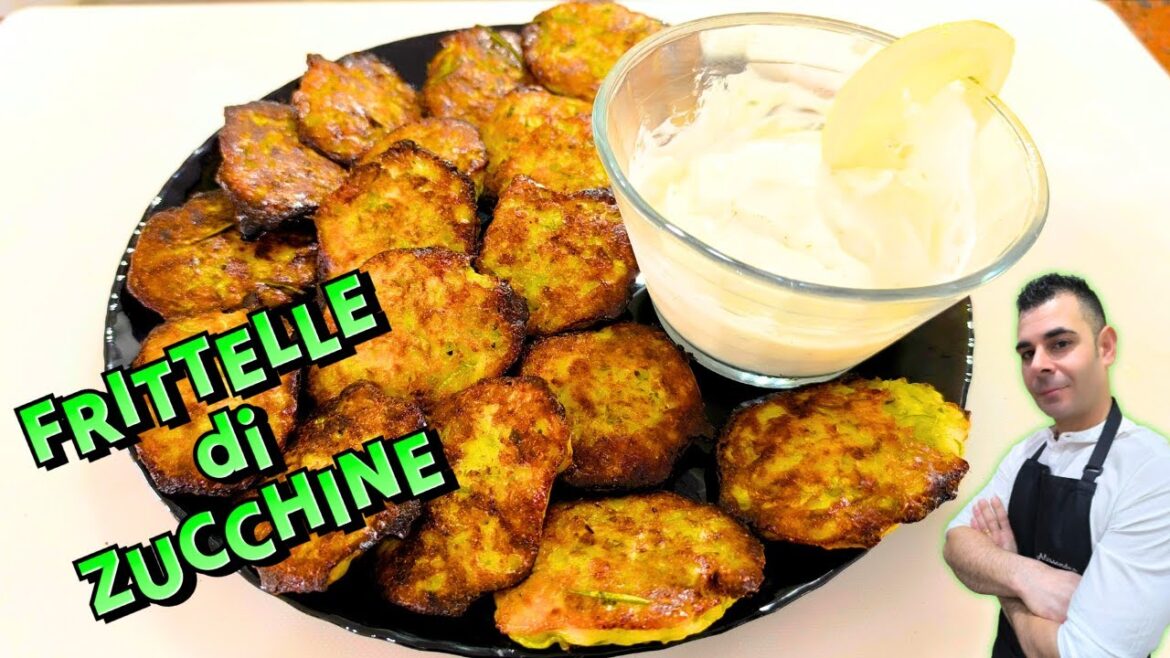 FRITTELLE DI ZUCCHINE FRITTE AL FORNO: Croccanti Fuori, Morbide Dentro!