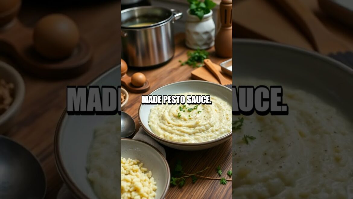 Quick 5-Minute Creamy Pesto Risotto