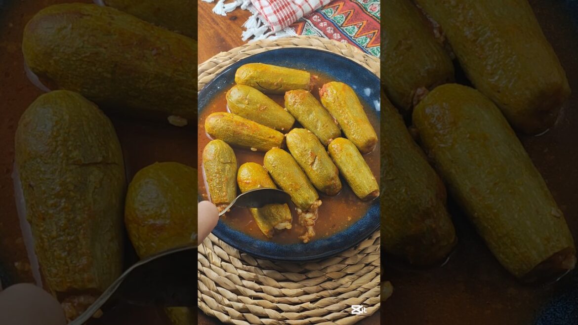 Zucchini Mahshi: A Taste of Tradition Delight from Levant & Middle East | محشي كوسا أطيب محاشي Zucchini Mahshi: A Taste of Tradition Delight from Levant & Middle East | محشي كوسا أطيب محاشي
