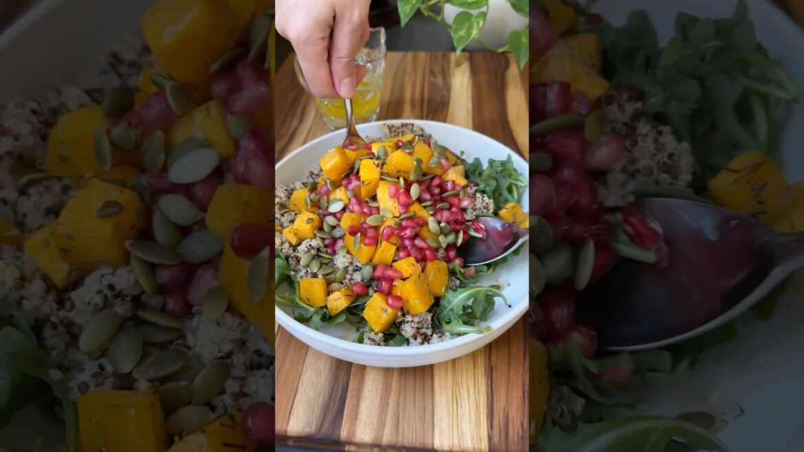 Roasted Butternut Squash Quinoa Salad