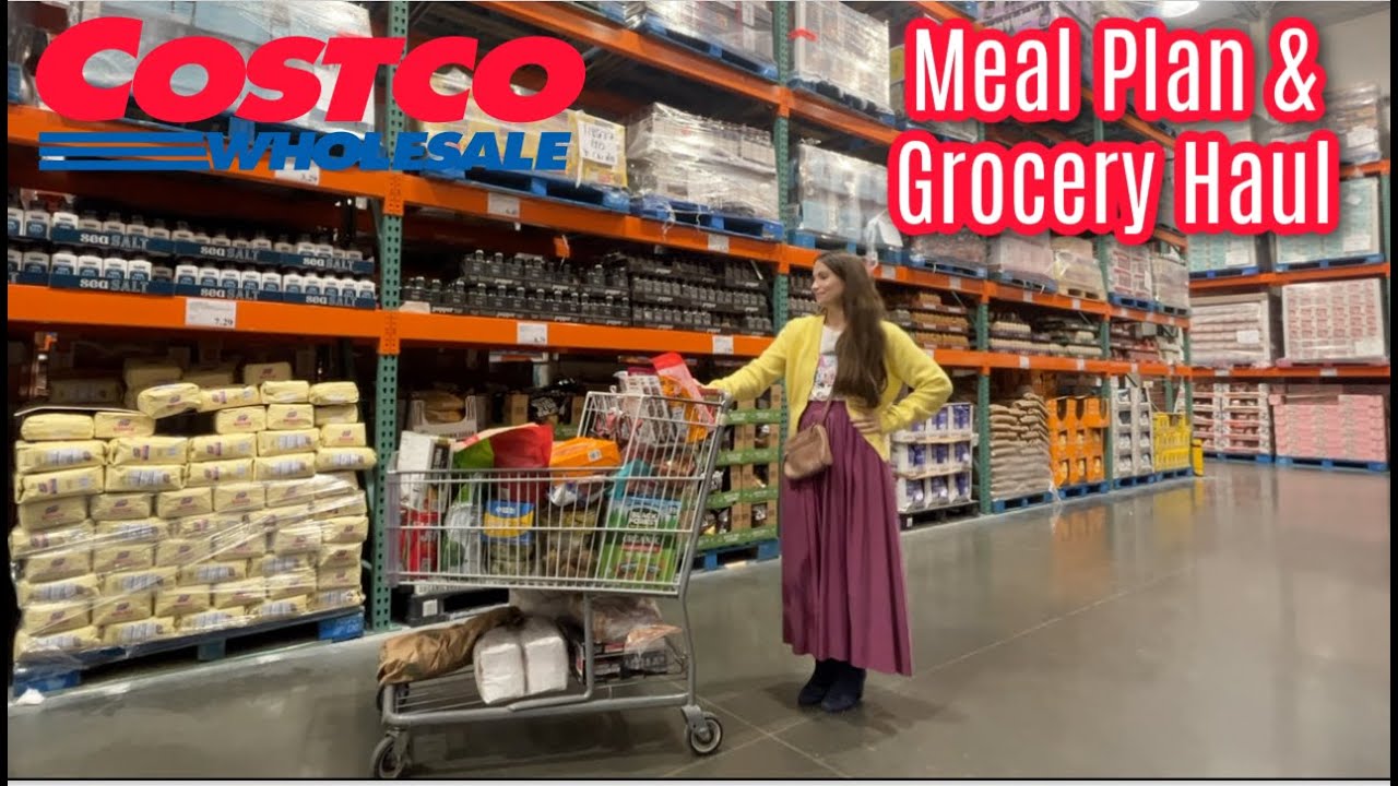 Stocking Up Costco Grocery Haul Meal Plan Stocking Up On Pantry