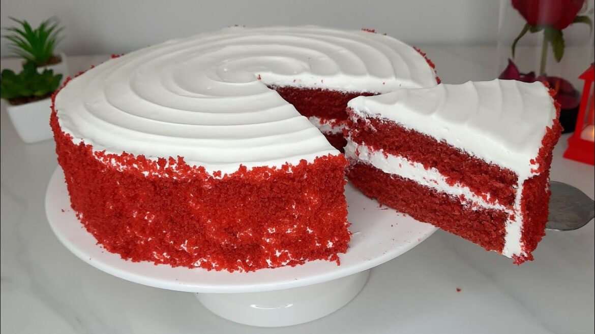 Quick And Delicous Red Velvet Cake Recipe | How To Make Moist Red Velvet Cake - Best Recipe!!