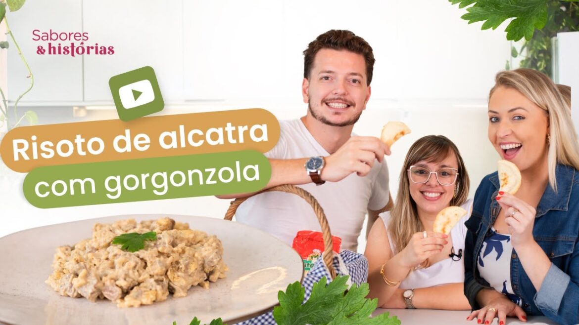 EP #35 - RISOTO DE ALCATRA COM GORGONZOLA COM O CASAL DA COMIDA URBANA E PATY PORCIÚNCULA