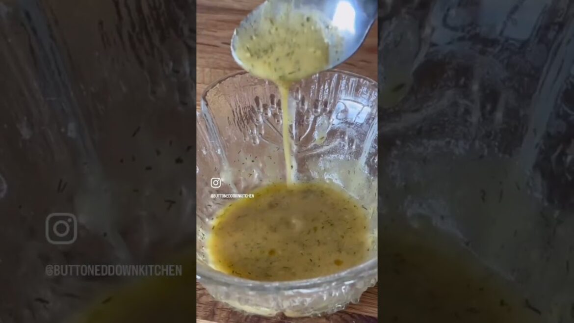 Sweet Dill Mustard Sauce #shorts #loxandbagel #dillmustardsauce