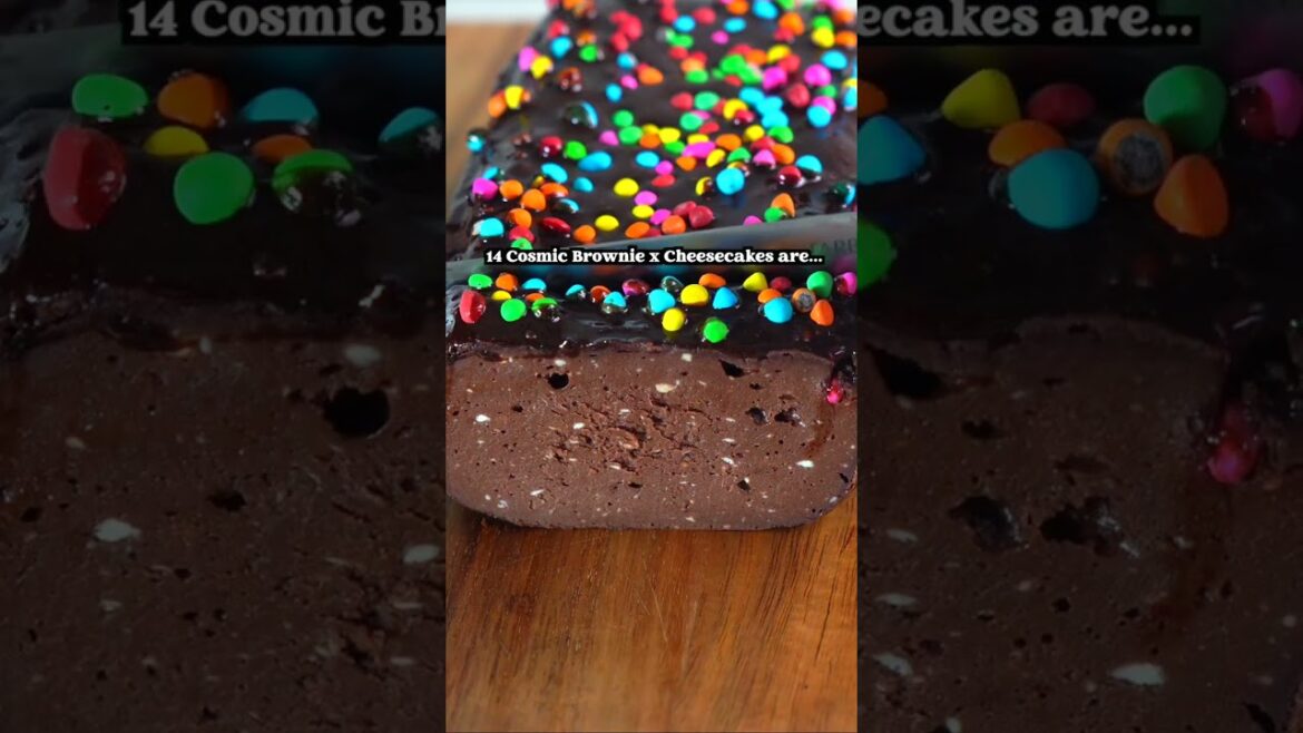 83 Calorie High Protein Cosmic Brownie Cheesecake 83 Calorie High Protein Cosmic Brownie Cheesecake