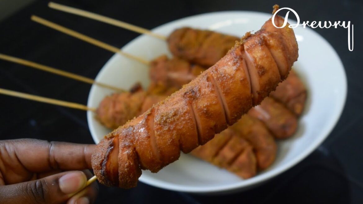 THE GHANAIAN SAUSAGE KHEBAB RECIPE | GHANA FOOD THE GHANAIAN SAUSAGE KHEBAB RECIPE | GHANA FOOD