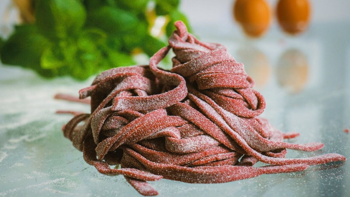 Learn How To Make Vibrant Beetroot Pasta At Home