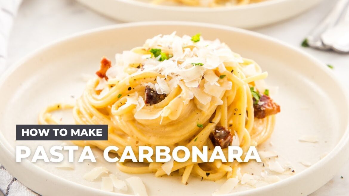 How to Make Pasta Carbonara How to Make Pasta Carbonara