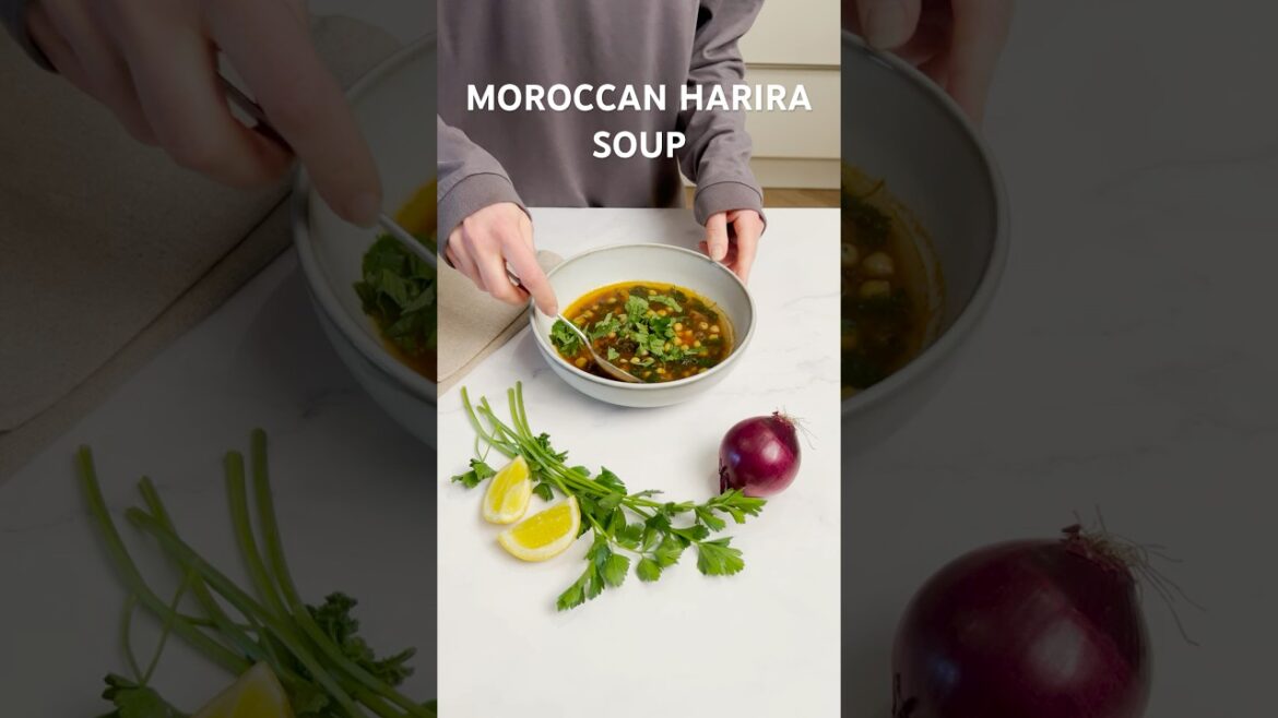 Flavorful Moroccan Harira (Lentil & Chickpea Soup) Flavorful Moroccan Harira (Lentil & Chickpea Soup)