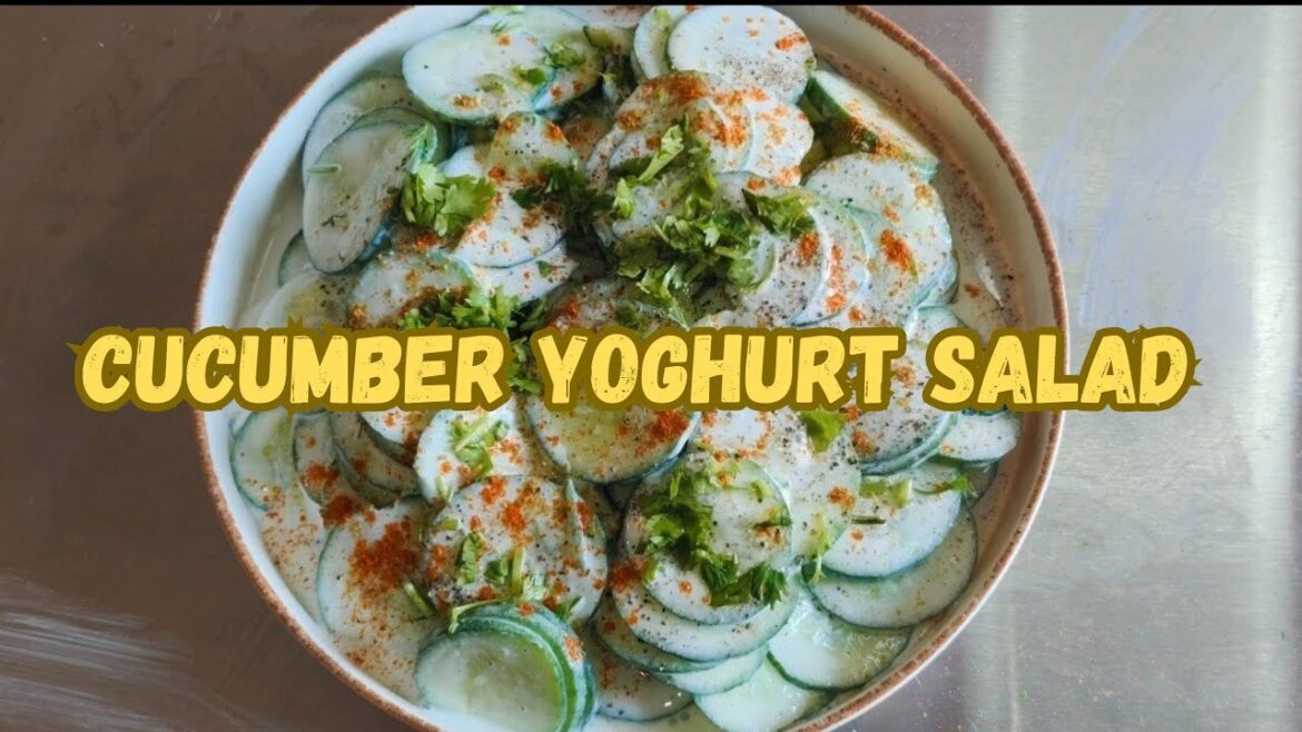 Refreshing CUCUMBER Yogurt Salad Recipe  @Comforting Belly
