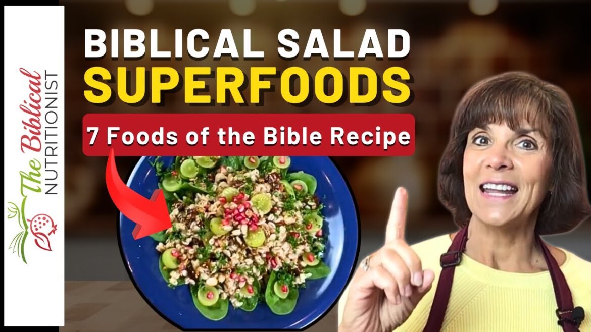 Bible Diet Superfood Salad Recipe | 7 Foods Of The Bible You NEED