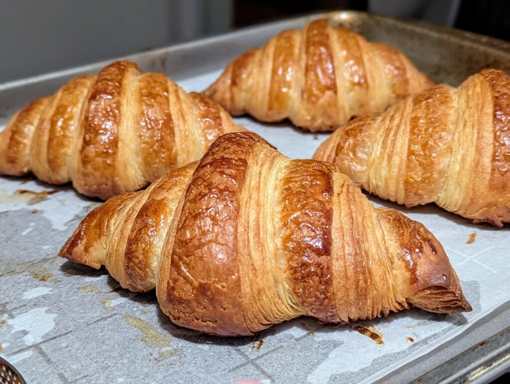 Proud of these croissants!