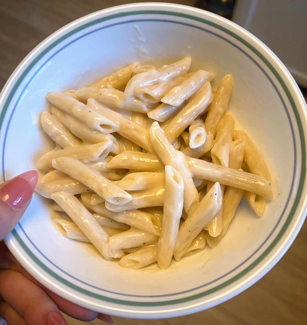 160cal Alfredo pasta