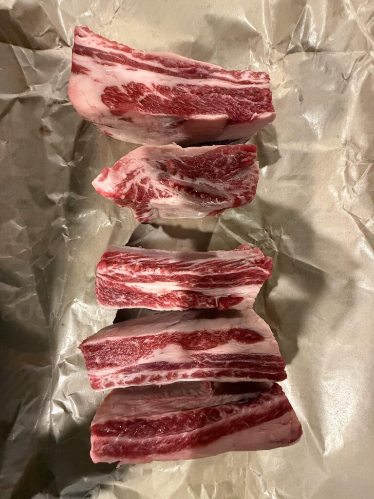 Going in the sous vide for 18 hrs at 187.