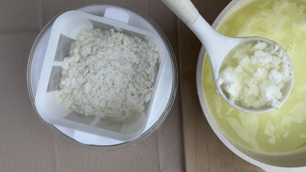 Made a staple for many of my recipes – homemade cottage cheese. Who else makes their own? Share your methods!