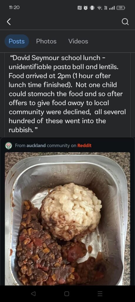 New Zealands new free school lunch program really be sending out some trash