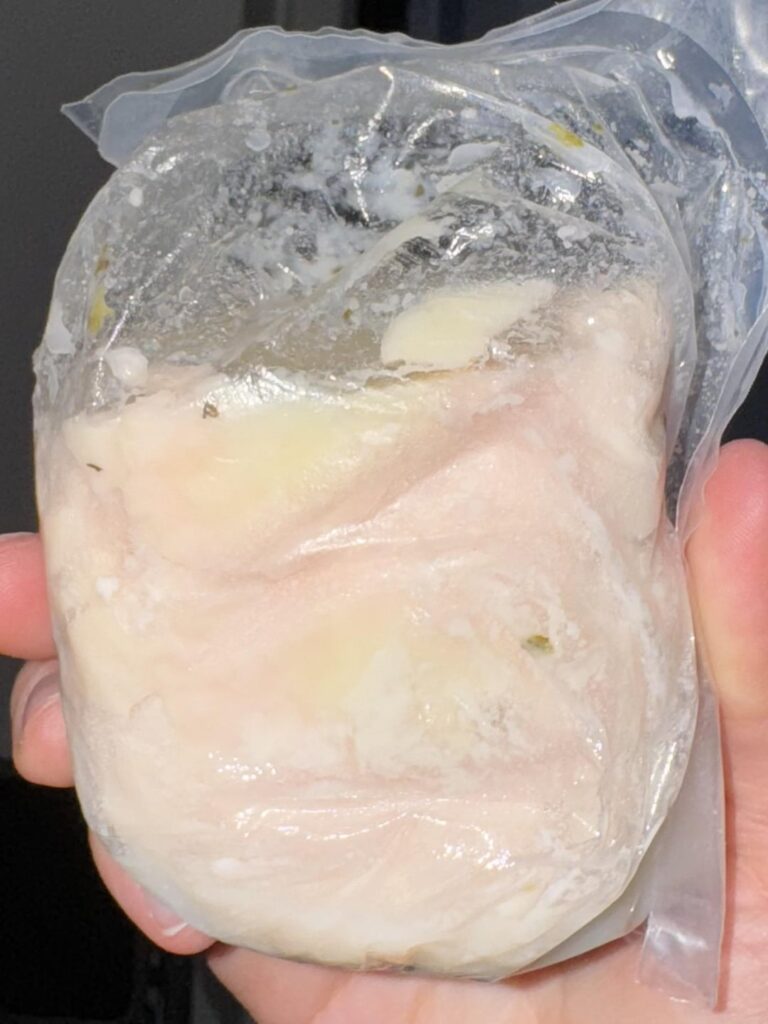 Why is my halloumi pink??!!