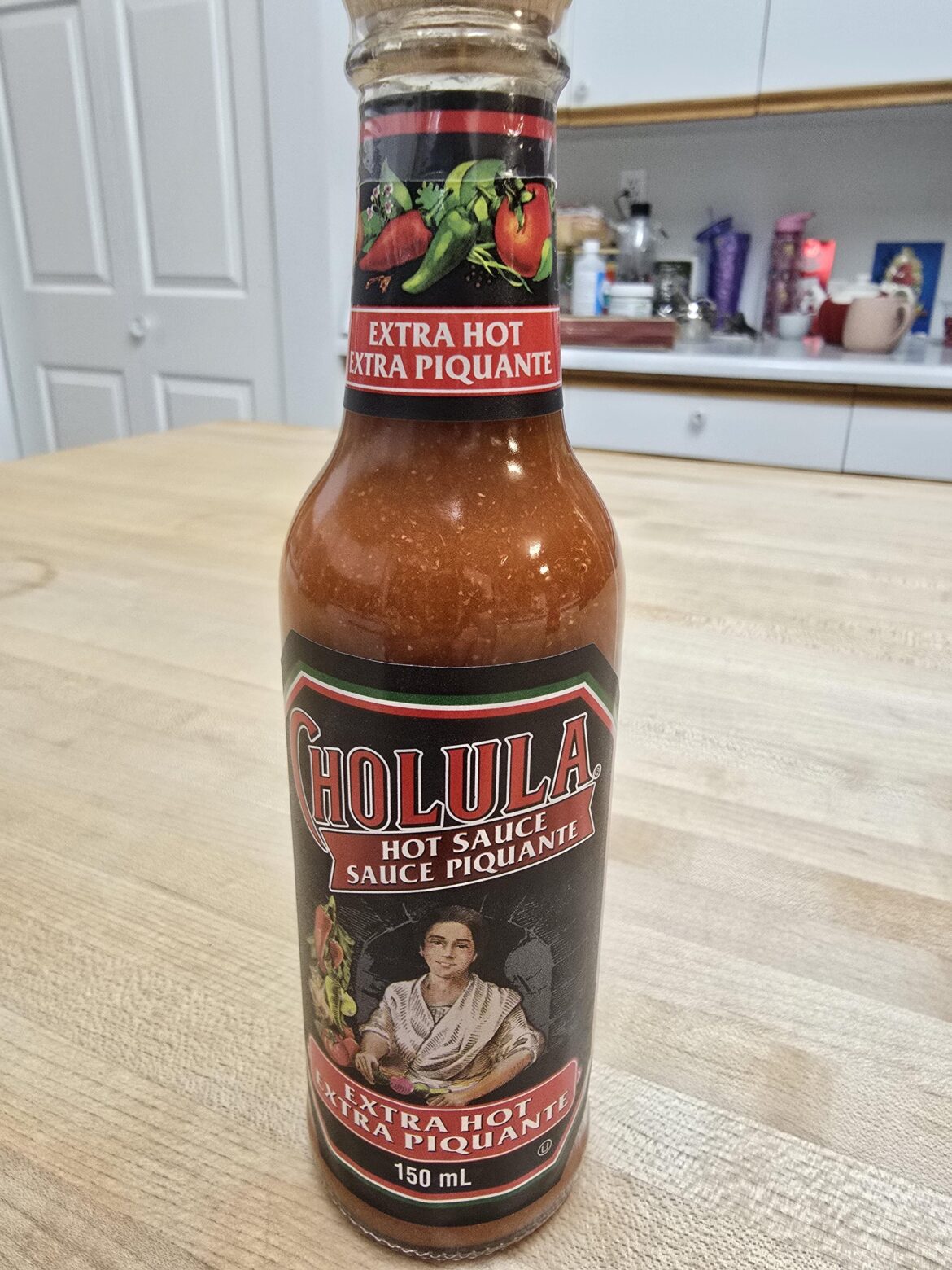 Finally getting to try the extra hot. I am pleased!