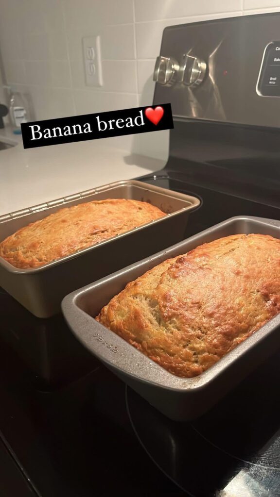If I’m having a bad mental health day, I make banana bread❤️
