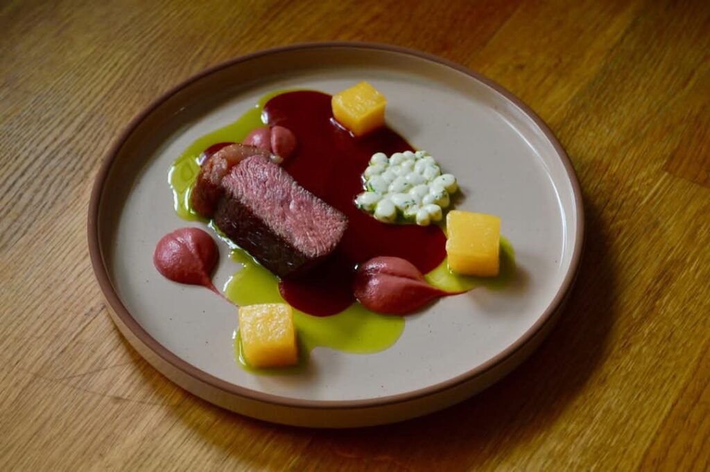 Coulotte, Rutabaga, Beet, Horseradish, Cafe de Paris Butter