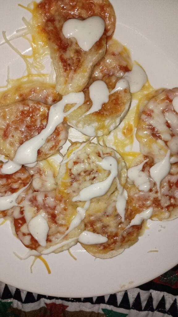 Off brand bagel bites