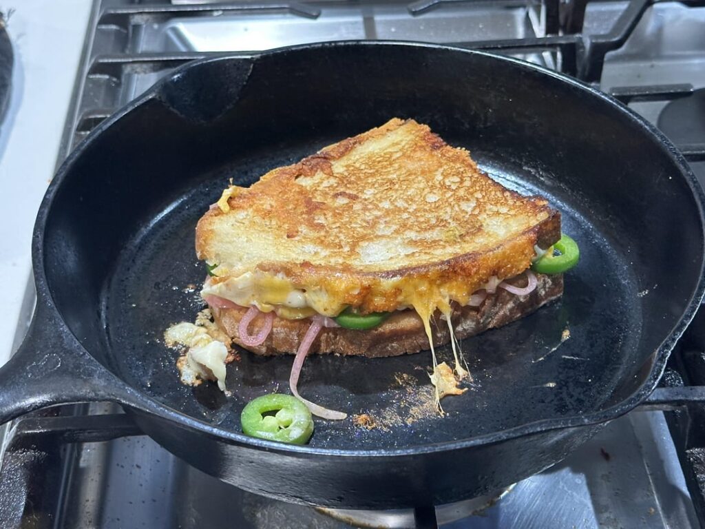 do you guys like pickled onion on your grilled cheese?
