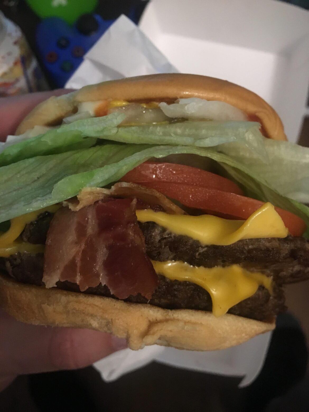 Double Jack with bacon from Jack in the Box